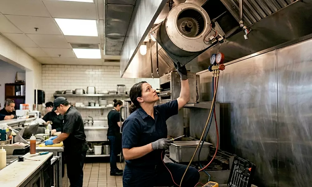 Commercial Exhaust Fan Repair in Huntersville, NC