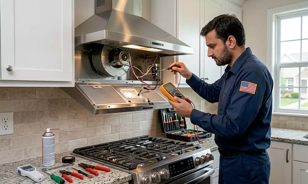 Range Hood Repair in Huntersville, NC