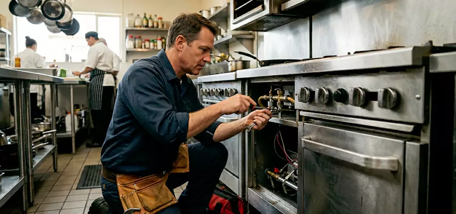 Emergency Commercial Stove Repair in Huntersville