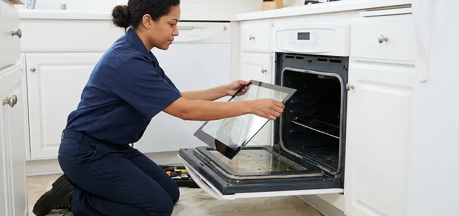 Range Oven Door Glass Replacement in Huntersville