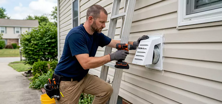 Dryer Vent Hood Installation Huntersville