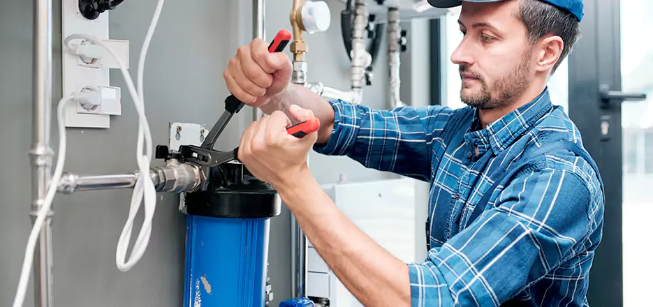 Plumber Water Filter Installation in Huntersville