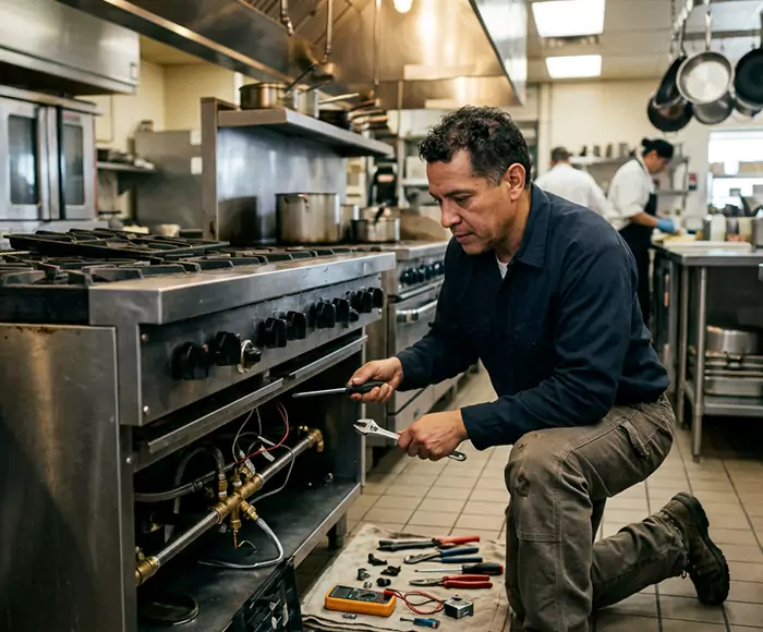 Certified Commercial Stove Service: Your Trusted Commercial Kitchen Stove Repair Crew in Huntersville, NC