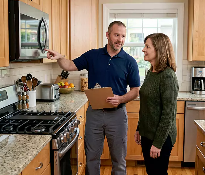 Why Huntersville Homeowners Trust Us for Professional Microwave Installation?