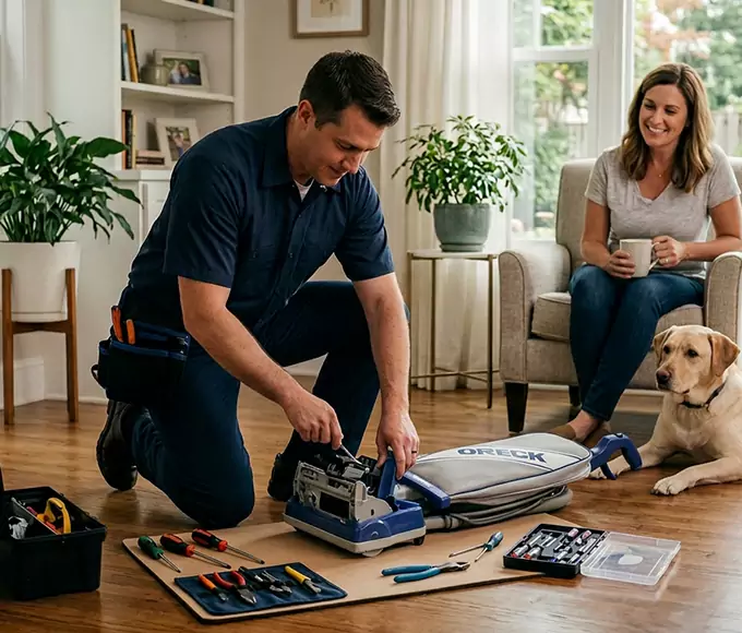 What Sets Our Oreck Service Apart in Huntersville, NC?